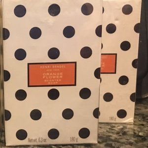 2 * Henri Bendel Orange Flower Scented Soap 6.3 Oz Bar New/Sealed discontinued